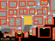 Map of Wallside Lane 2 in Rathleton: the house is highlighted in gold, the red mark is the entrance.