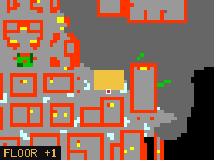 Map of Rathleton Hills Residence in Rathleton: the house is highlighted in gold, the red mark is the entrance.