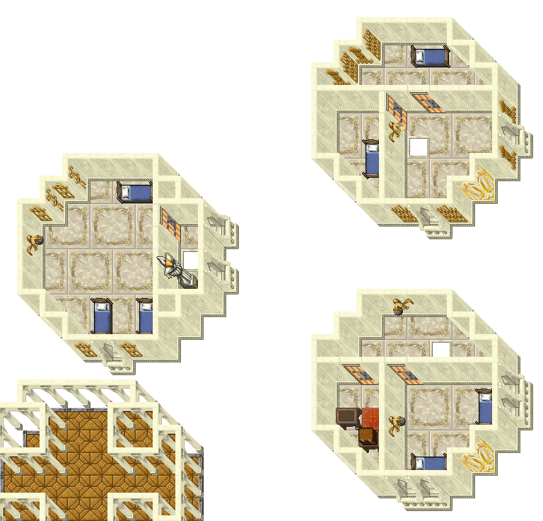 Floor +3 of Halls of Serenity: 195 sqm