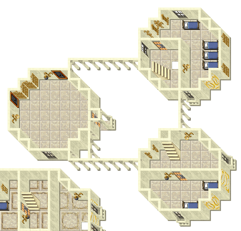 Floor +1 of Halls of Serenity: 195 sqm