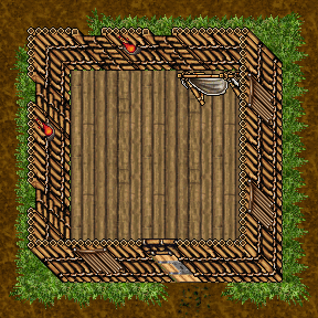 Ground floor of Haggler's Hangout 2: 49 sqm