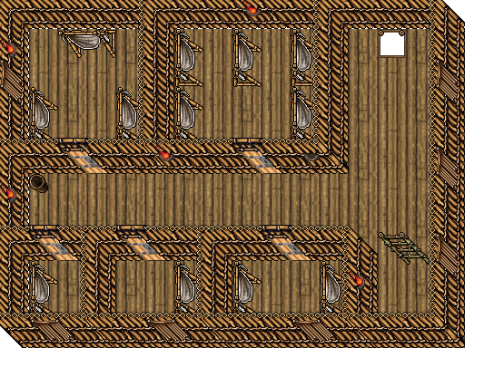 Floor +1 of Bamboo Fortress: 165 sqm