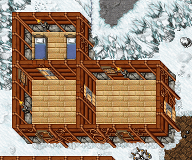 Ground floor of Glacier Side 1: 65 sqm