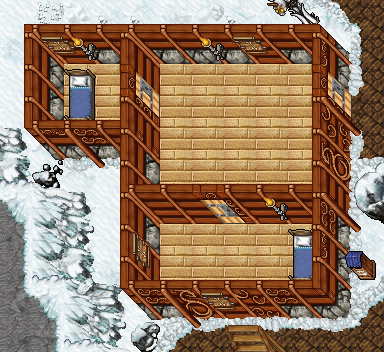 Ground floor of Glacier Side 3: 75 sqm