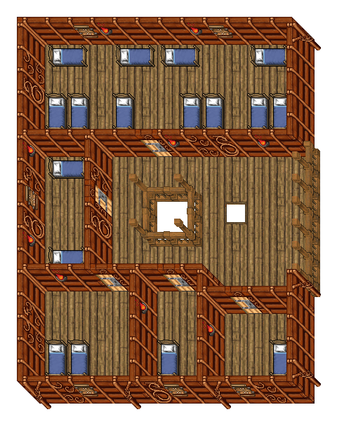 Floor +2 of Mammoth Belly: 220 sqm