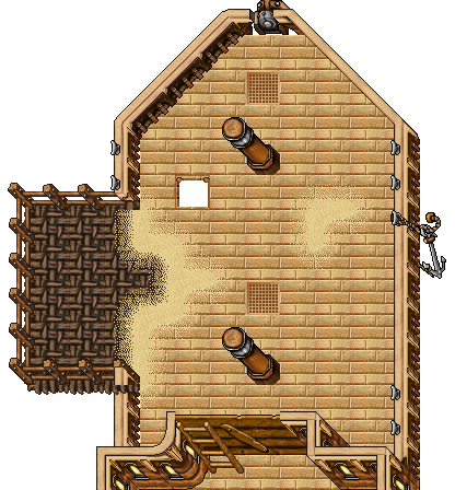 Floor +1 of Pirate Shipwreck 1: 100 sqm