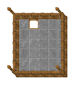 Floor +4 of Mountain Hideout: 42 sqm