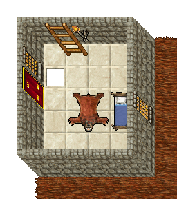 Floor +3 of Mountain Hideout: 42 sqm
