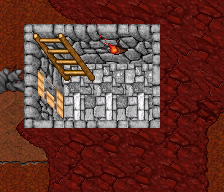 Floor -1 of Mountain Hideout: 20 sqm