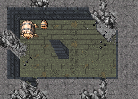 Ground floor of Bronze Brothers Bastion: 96 sqm